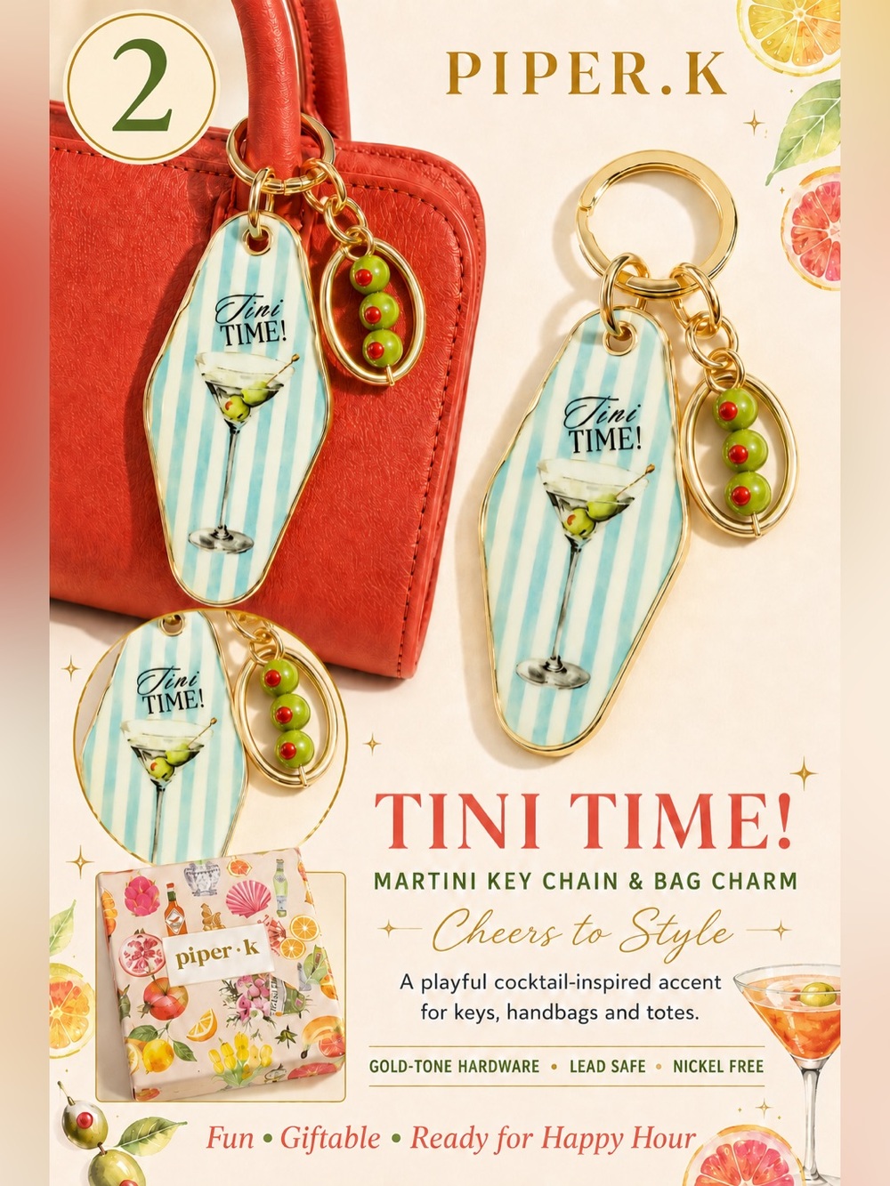 BUYER PICK Bag Charm Keychain – Choose #1, #2 or #3 - Picture 3 of 4